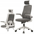 Ergonomic Swivel Office Chair with Adjustable Headrest