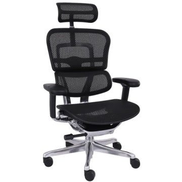 Grospol Ergohuman 2 Elite ST BS Black Mesh Ergonomic Office Chair