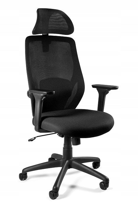 Chester Black Ergonomic Mesh Swivel Office Chair