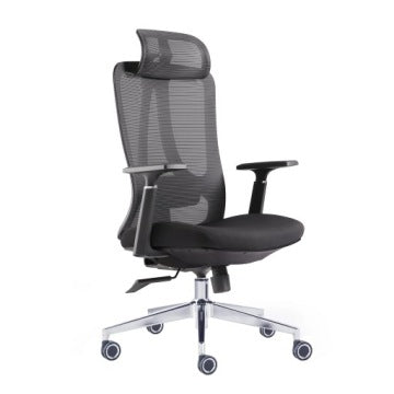 Black Ergonomic Swivel Office Chair for Desk Work