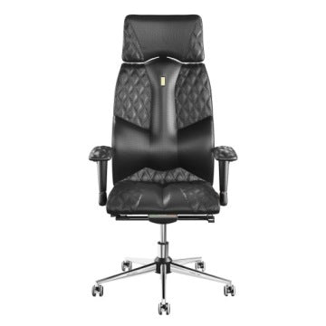 Kulik System Business Ergonomic Office Chair in Perforated Eco Leather