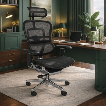 Grospol Ergohuman 2 Elite ST BS Black Mesh Ergonomic Office Chair