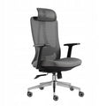 Boste Grey Adjustable Ergonomic Swivel Office Chair
